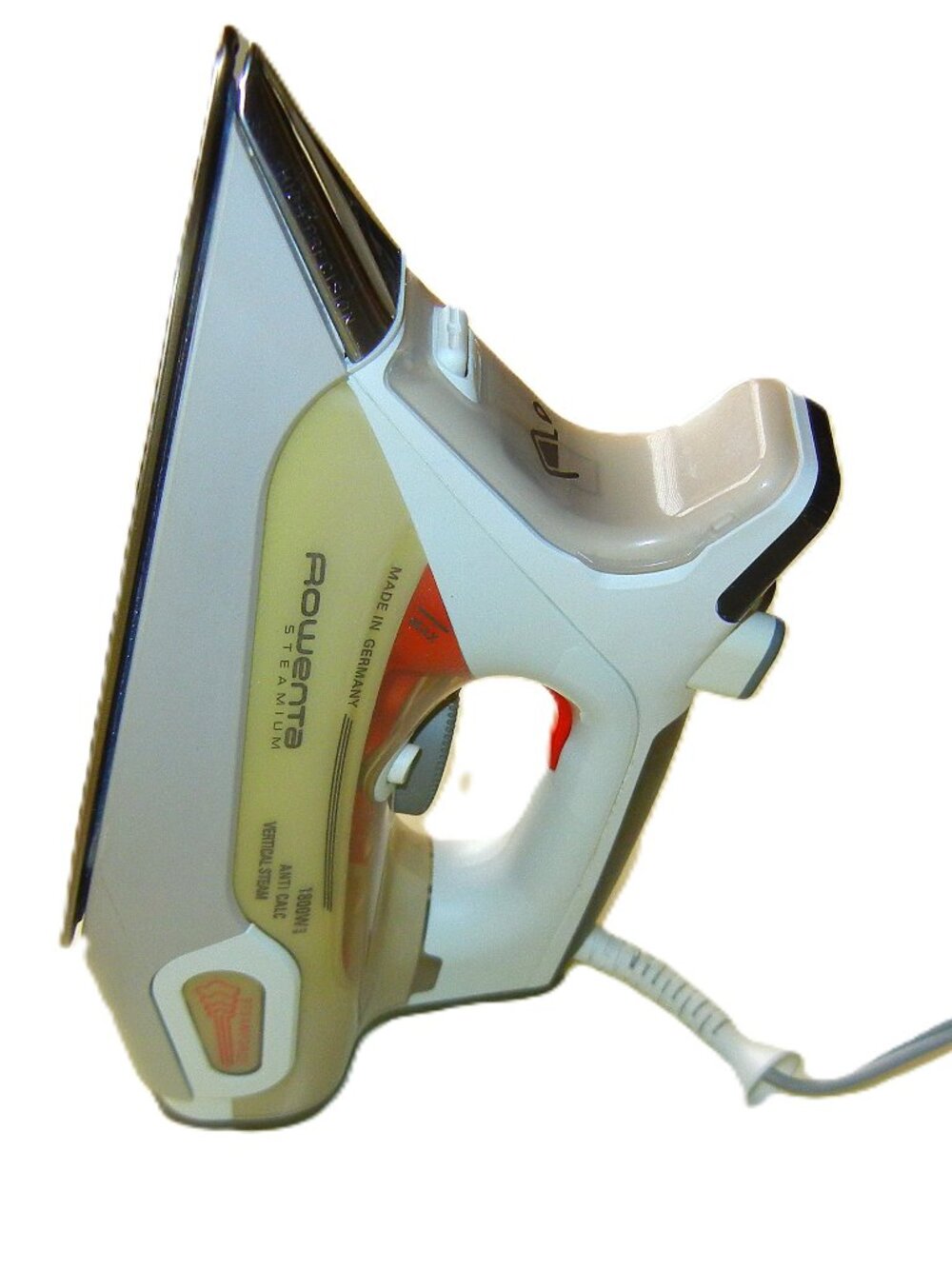 Rowenta DW9080 1800 Watt Steamium Vertical Steam Iron EUC